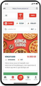 Mockup Custom Website - Pizzan Phone