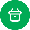 Shopping Icon Green