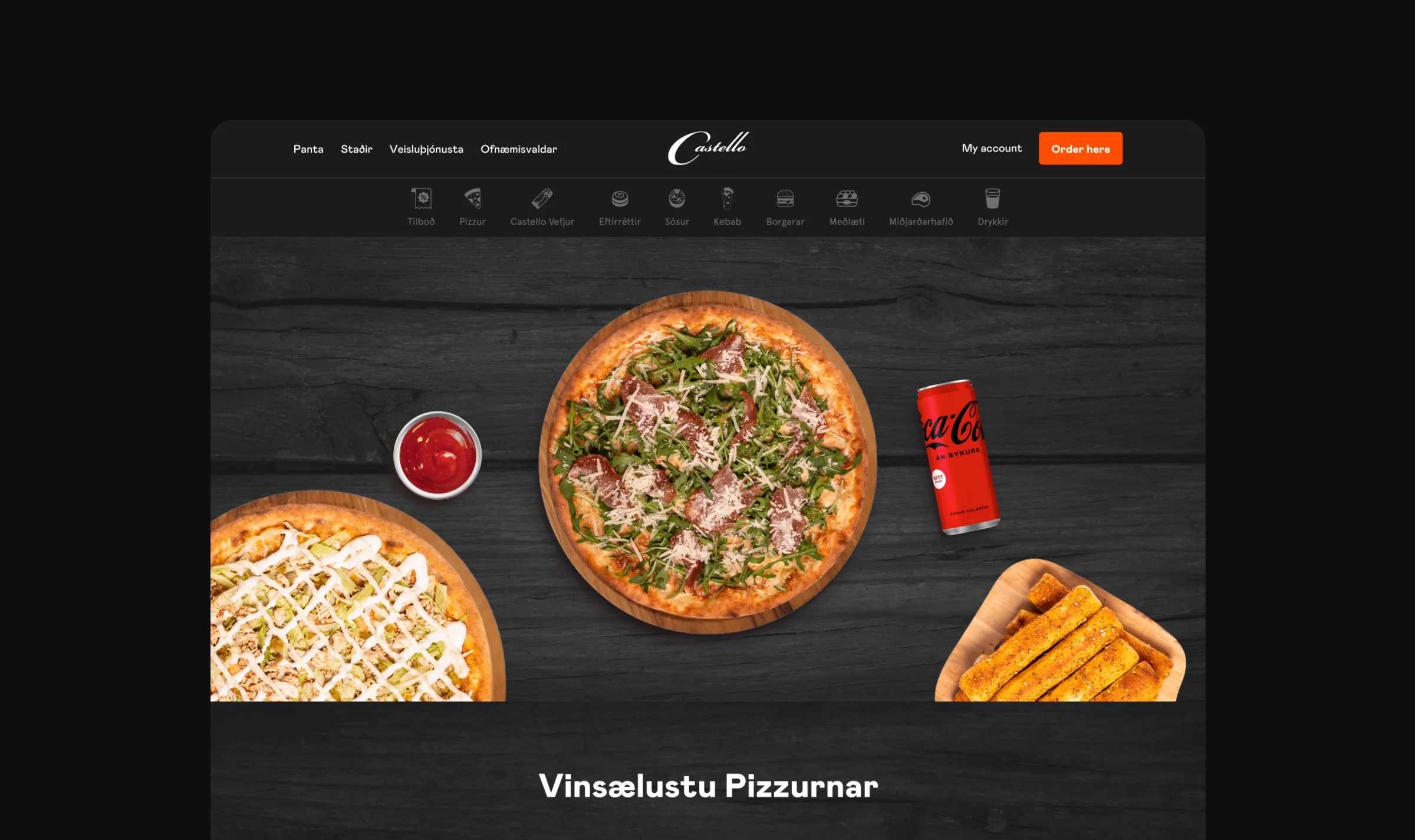 Castello website