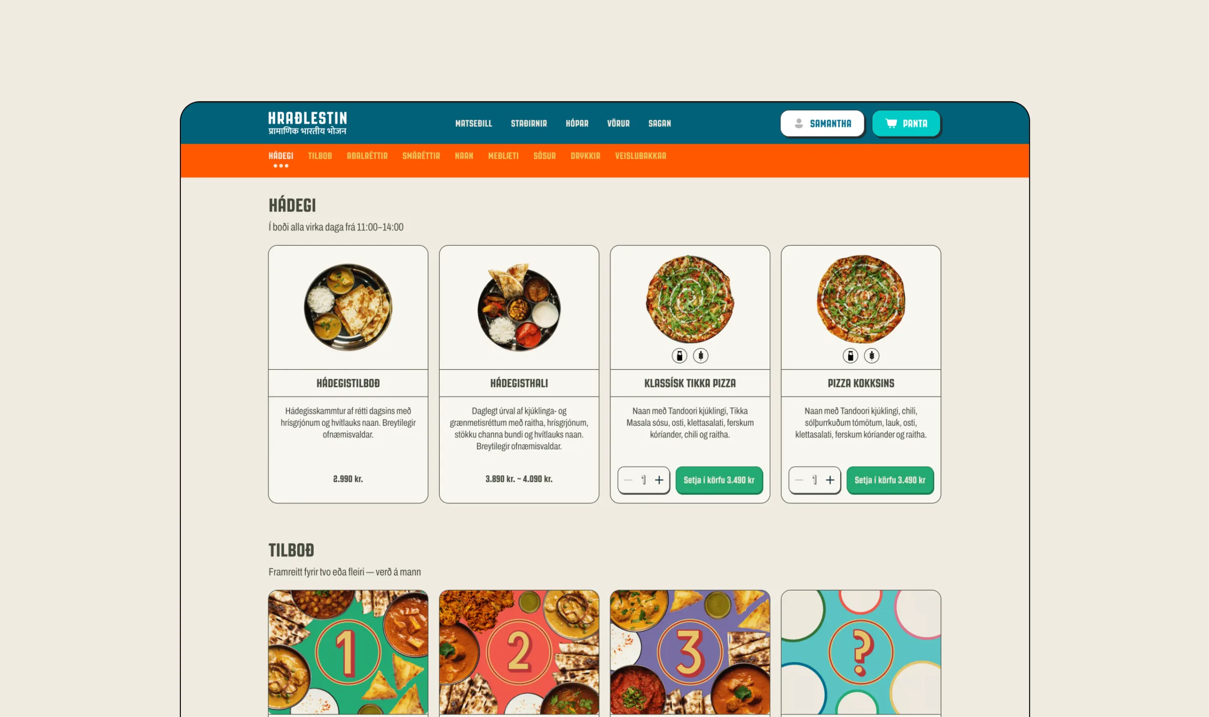 Hraðlestin website